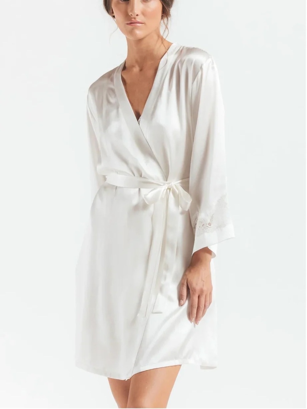 100% Silk Robe